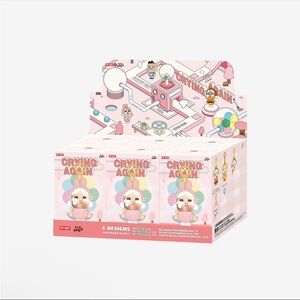 Pop Mart Crybaby Crying Again Series Empty Display Box
